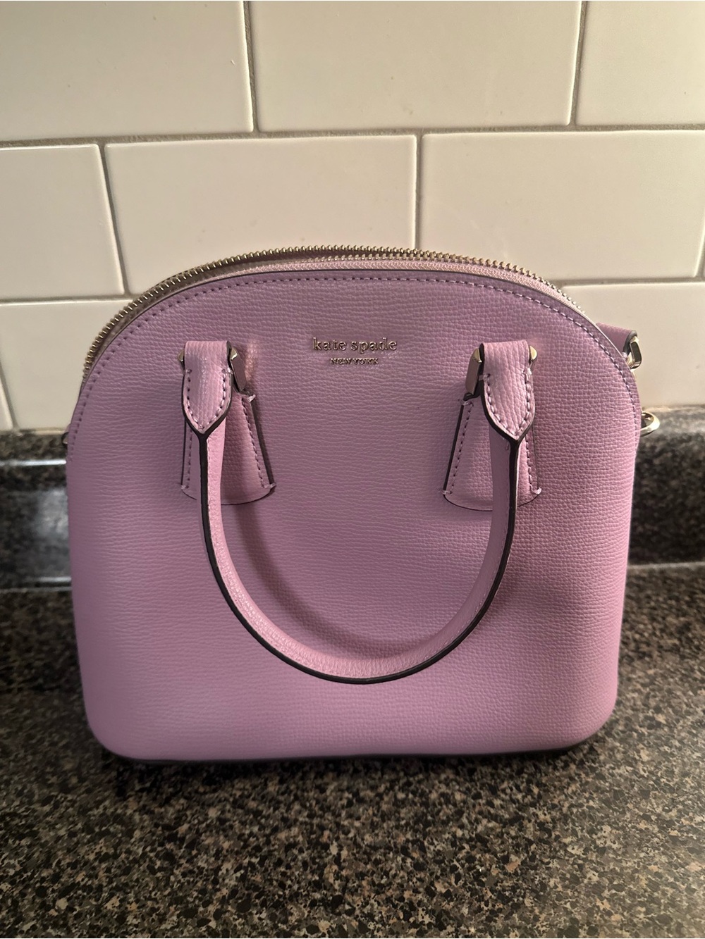 kate spade Lavender Mini Dome Satchel